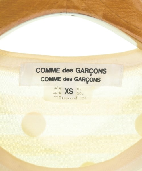 COMME des GARCONS COMME des GARCONS（コムデギャルソンコムデギャルソン）Tシャツ・カットソー ベージュ サイズ:XS レディース/2200675455084