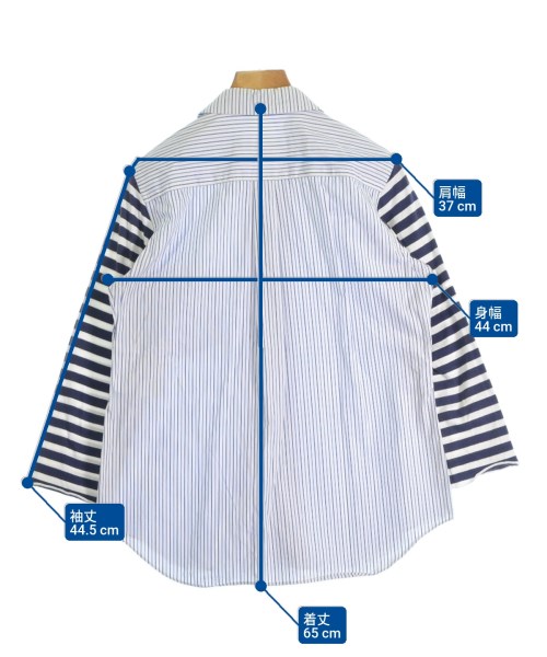 COMME des GARCONS COMME des GARCONS（コムデギャルソンコムデギャルソン）カジュアルシャツ 白 サイズ:XS レディース/2200672010040