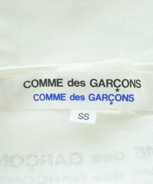 COMME des GARCONS COMME des GARCONS（コムデギャルソンコムデギャルソン）Tシャツ・カットソー 白 サイズ:SS(XS位) レディース/2200677139029