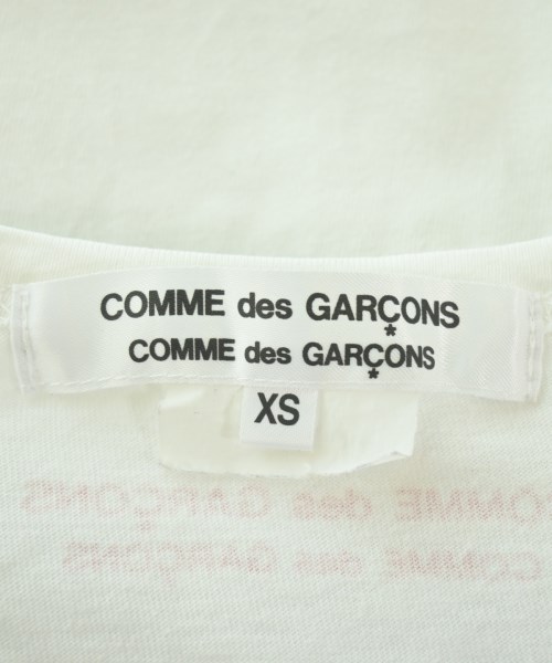 COMME des GARCONS COMME des GARCONS（コムデギャルソンコムデギャルソン）Tシャツ・カットソー 白 サイズ:XS レディース/2200677139043