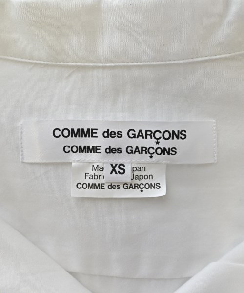 COMME des GARCONS COMME des GARCONS（コムデギャルソンコムデギャルソン）カジュアルシャツ 白 サイズ:XS レディース/2200677208039