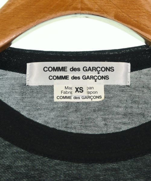 COMME des GARCONS COMME des GARCONS（コムデギャルソンコムデギャルソン）Tシャツ・カットソー 黒 サイズ:XS レディース/2200673243010