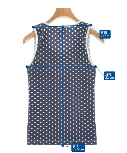 COMME des GARCONS COMME des GARCONS（コムデギャルソンコムデギャルソン）ノースリーブ 紺 サイズ:S レディース/2200677887074