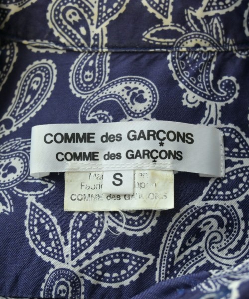 COMME des GARCONS COMME des GARCONS（コムデギャルソンコムデギャルソン）カジュアルシャツ 紺 サイズ:S レディース/2200677945156