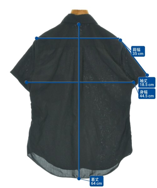 COMME des GARCONS COMME des GARCONS（コムデギャルソンコムデギャルソン）カジュアルシャツ 黒 サイズ:XS レディース/2200677997018