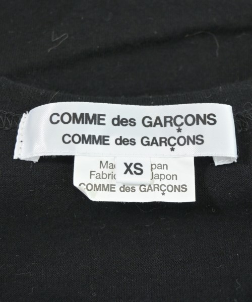 COMME des GARCONS COMME des GARCONS（コムデギャルソンコムデギャルソン）Tシャツ・カットソー 黒 サイズ:XS レディース/2200678056042