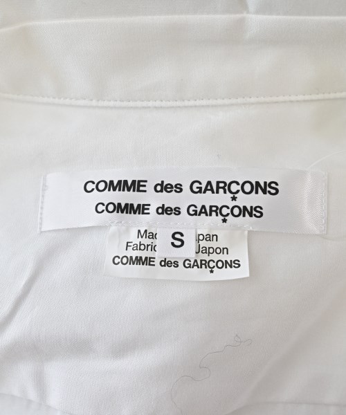 COMME des GARCONS COMME des GARCONS（コムデギャルソンコムデギャルソン）カジュアルシャツ 白 サイズ:S レディース/2200678096031