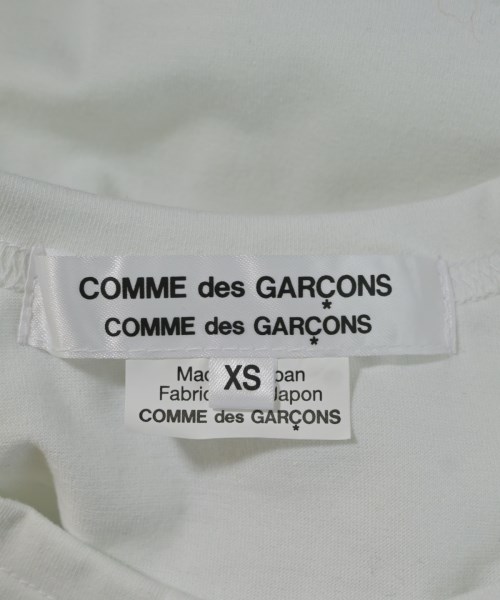COMME des GARCONS COMME des GARCONS（コムデギャルソンコムデギャルソン）Tシャツ・カットソー 白 サイズ:XS レディース/2200678096109