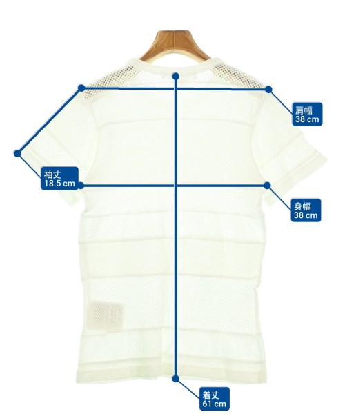 COMME des GARCONS COMME des GARCONS（コムデギャルソンコムデギャルソン）Tシャツ・カットソー 白 サイズ:M レディース/2200678096314