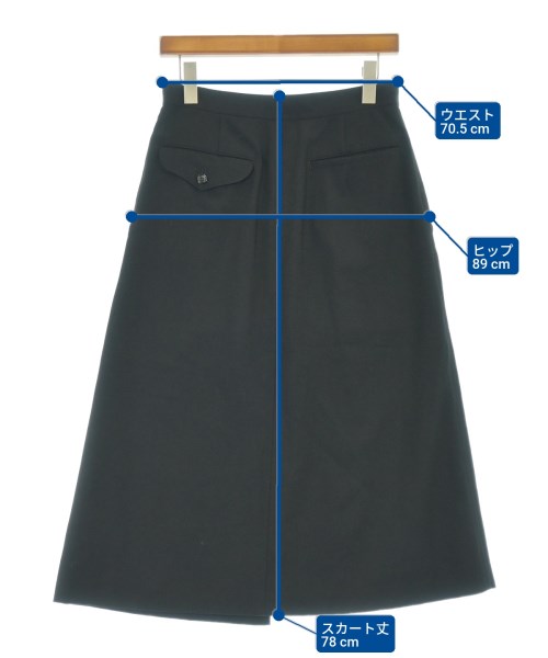 COMME des GARCONS COMME des GARCONS（コムデギャルソンコムデギャルソン）ロング・マキシ丈スカート 黒 サイズ:S レディース/2200678289051