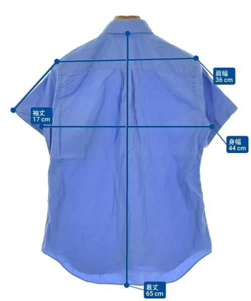 COMME des GARCONS COMME des GARCONS（コムデギャルソンコムデギャルソン）カジュアルシャツ 青 サイズ:XS レディース/2200678545133