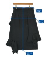 COMME des GARCONS COMME des GARCONS（コムデギャルソンコムデギャルソン）ひざ丈スカート 黒 サイズ:M レディース/2200678606025