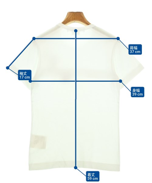 COMME des GARCONS COMME des GARCONS（コムデギャルソンコムデギャルソン）Tシャツ・カットソー 白 サイズ:XS レディース/2200679015062