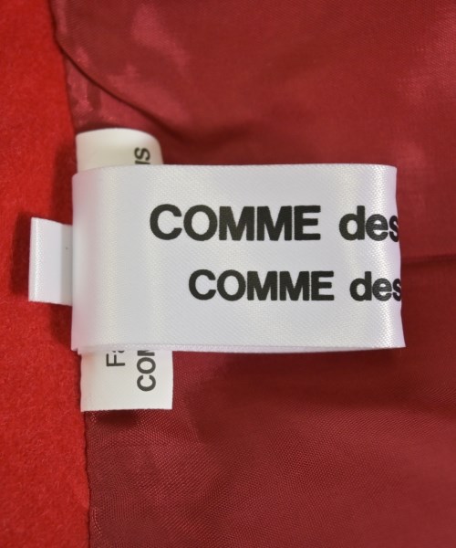 COMME des GARCONS COMME des GARCONS（コムデギャルソンコムデギャルソン）カジュアルジャケット 赤 サイズ:XS レディース/2200679413097