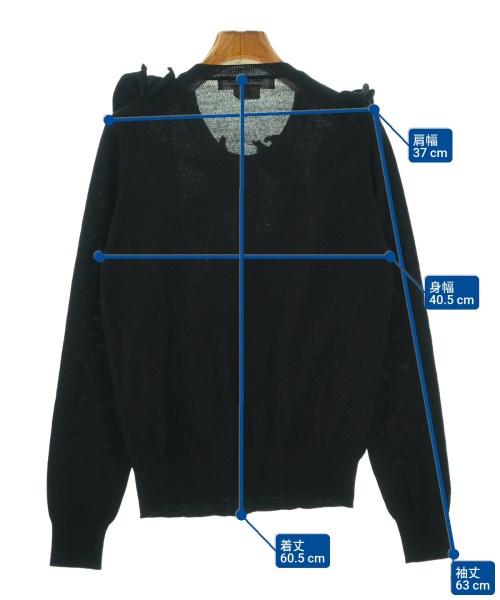 COMME des GARCONS COMME des GARCONS（コムデギャルソンコムデギャルソン）カーディガン 黒 サイズ:M レディース/2200673123039