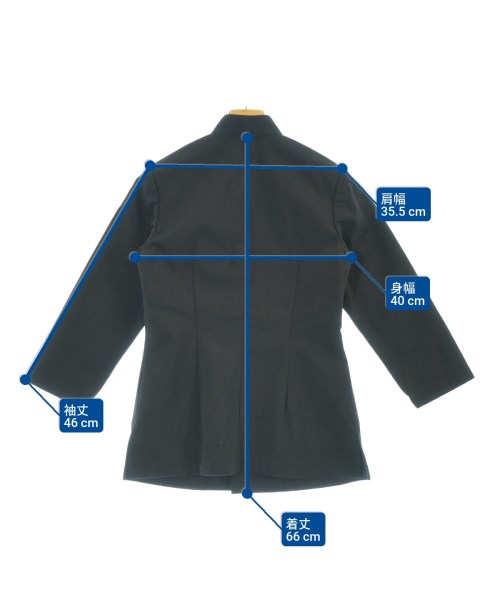 COMME des GARCONS COMME des GARCONS（コムデギャルソンコムデギャルソン）カジュアルジャケット 黒 サイズ:XS レディース/2200680521019