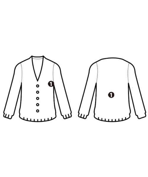 COMME des GARCONS COMME des GARCONS（コムデギャルソンコムデギャルソン）カーディガン 紺 サイズ:M レディース/2200674833043