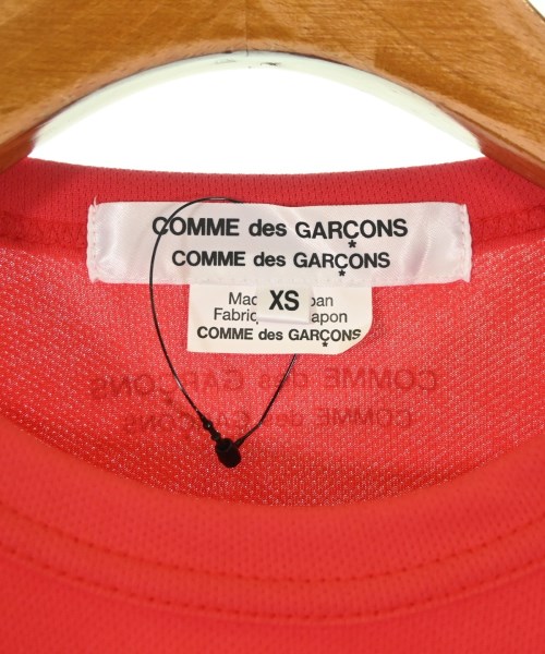 COMME des GARCONS COMME des GARCONS（コムデギャルソンコムデギャルソン）Tシャツ・カットソー 赤 サイズ:XS レディース/2200680084088