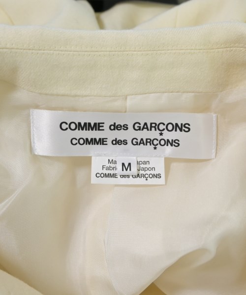 COMME des GARCONS COMME des GARCONS（コムデギャルソンコムデギャルソン）カジュアルジャケット 白 サイズ:M レディース/2200681404014