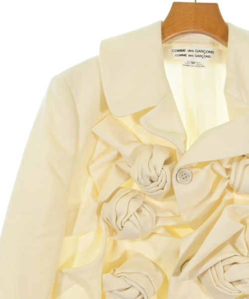 COMME des GARCONS COMME des GARCONS（コムデギャルソンコムデギャルソン）カジュアルジャケット 白 サイズ:M レディース/2200681404014