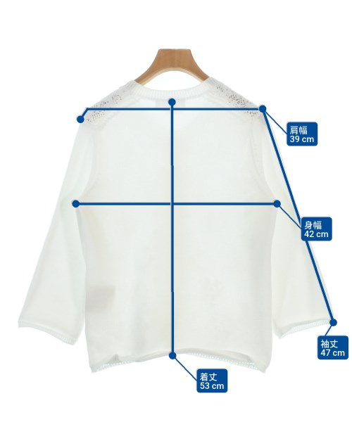 COMME des GARCONS COMME des GARCONS（コムデギャルソンコムデギャルソン）カーディガン 白 サイズ:M レディース/2200677527031