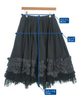 COMME des GARCONS COMME des GARCONS（コムデギャルソンコムデギャルソン）ロング・マキシ丈スカート 黒 サイズ:XS レディース/2200681638068