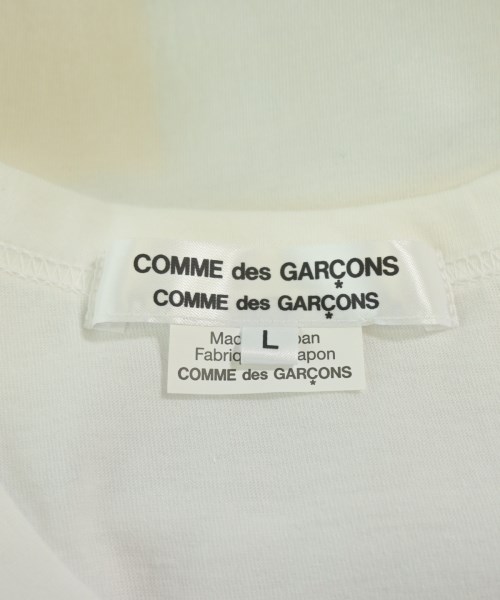 COMME des GARCONS COMME des GARCONS（コムデギャルソンコムデギャルソン）Tシャツ・カットソー 白 サイズ:L レディース/2200677040011