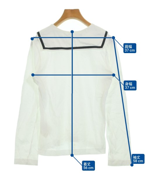 COMME des GARCONS COMME des GARCONS（コムデギャルソンコムデギャルソン）Tシャツ・カットソー 白 サイズ:XS レディース/2200681868434