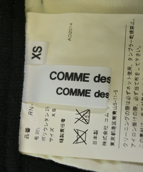COMME des GARCONS COMME des GARCONS（コムデギャルソンコムデギャルソン）ショートパンツ 黒 サイズ:XS レディース/2200693600015