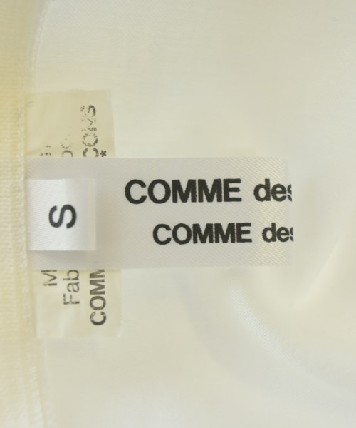 COMME des GARCONS COMME des GARCONS（コムデギャルソンコムデギャルソン）ブラウス 白 サイズ:S レディース/2200690093049