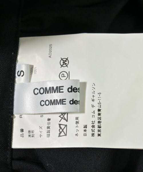 COMME des GARCONS COMME des GARCONS（コムデギャルソンコムデギャルソン）オールインワン/サロペット 黒 サイズ:S レディース/2200694857012