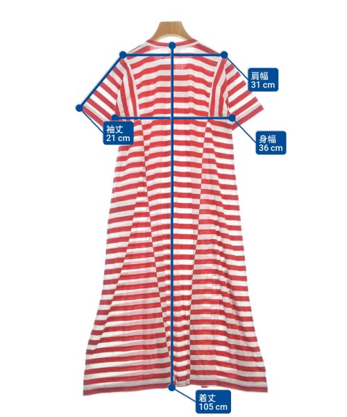 COMME des GARCONS COMME des GARCONS（コムデギャルソンコムデギャルソン）ワンピース 赤 サイズ:S レディース/2200696084041