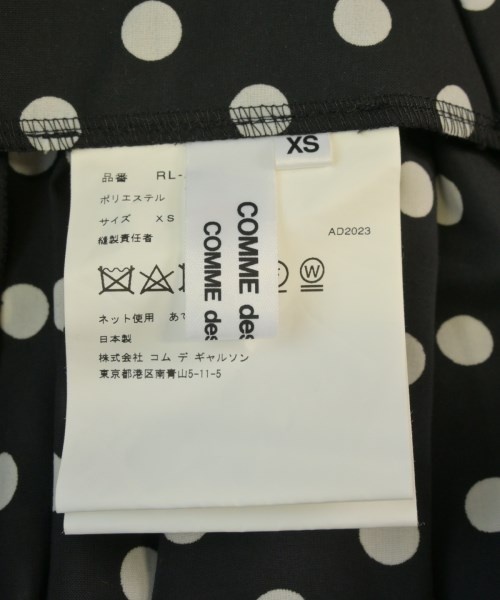 COMME des GARCONS COMME des GARCONS（コムデギャルソンコムデギャルソン）ワンピース 黒 サイズ:XS レディース/2200696133039
