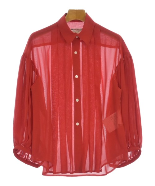 COMME des GARCONS COMME des GARCONS(コムデギャルソンコムデギャルソン)ブラウス 赤 サイズ:XS/2200696133046