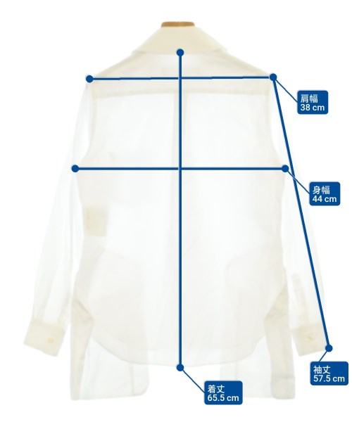 COMME des GARCONS COMME des GARCONS（コムデギャルソンコムデギャルソン）カジュアルシャツ 白 サイズ:XS レディース/2200696133053