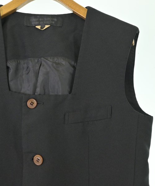 COMME des GARCONS COMME des GARCONS（コムデギャルソンコムデギャルソン）ベスト 黒 サイズ:S レディース/2200692261026