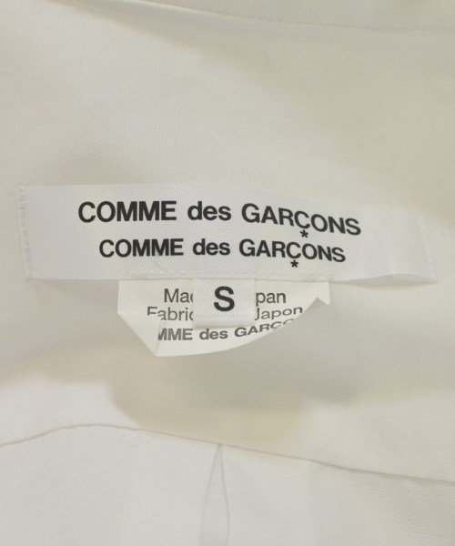 COMME des GARCONS COMME des GARCONS（コムデギャルソンコムデギャルソン）ブラウス 白 サイズ:S レディース/2200695480059