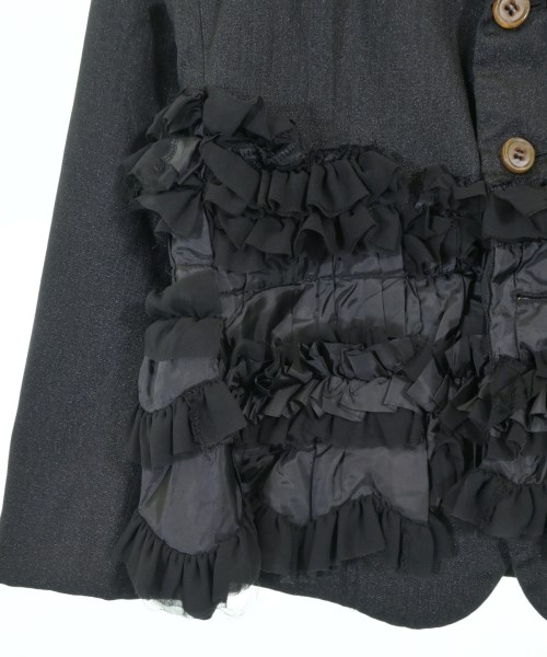 COMME des GARCONS COMME des GARCONS（コムデギャルソンコムデギャルソン）カジュアルジャケット 黒 サイズ:XS レディース/2200696305078