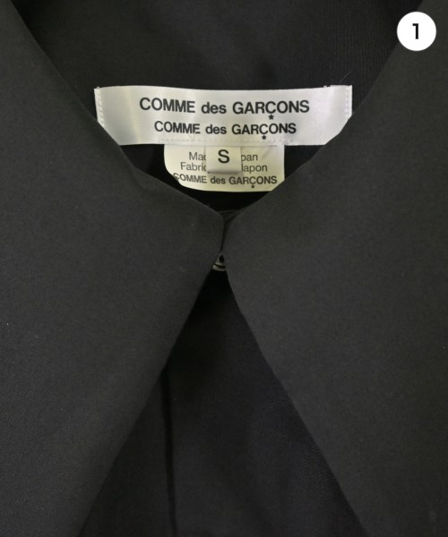 COMME des GARCONS COMME des GARCONS（コムデギャルソンコムデギャルソン）カジュアルシャツ 黒 サイズ:S レディース/2200696475030