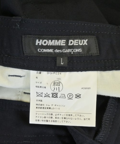COMME des GARCONS HOMME DEUX（コムデギャルソンオムドゥ）その他 紺 サイズ:L メンズ/2200696408038