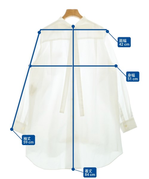 COMME des GARCONS COMME des GARCONS（コムデギャルソンコムデギャルソン）カジュアルシャツ 白 サイズ:M レディース/2200693759027