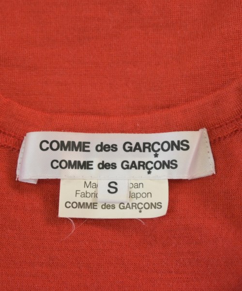 COMME des GARCONS COMME des GARCONS（コムデギャルソンコムデギャルソン）Tシャツ・カットソー 赤 サイズ:S レディース/2200696314032