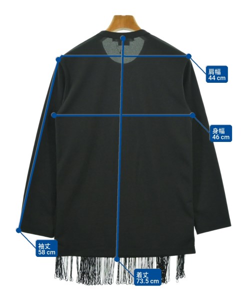 COMME des GARCONS COMME des GARCONS（コムデギャルソンコムデギャルソン）Tシャツ・カットソー 黒 サイズ:XS レディース/2200694803187