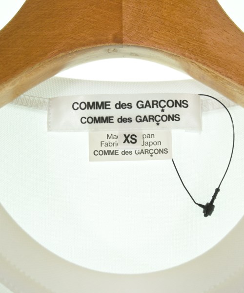 COMME des GARCONS COMME des GARCONS（コムデギャルソンコムデギャルソン）Tシャツ・カットソー 白 サイズ:XS レディース/2200694803194