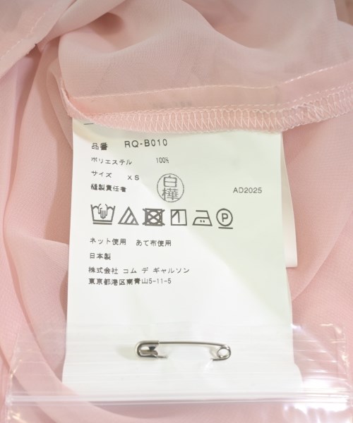 COMME des GARCONS COMME des GARCONS（コムデギャルソンコムデギャルソン）ブラウス ピンク サイズ:XS レディース/2200698831025