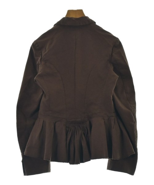 COMME des GARCONS COMME des GARCONS（コムデギャルソンコムデギャルソン）カジュアルジャケット 茶 サイズ:S レディース/2200698050037