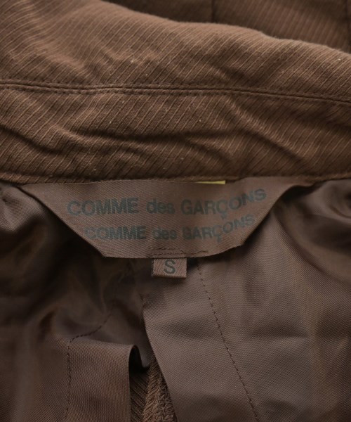 COMME des GARCONS COMME des GARCONS（コムデギャルソンコムデギャルソン）カジュアルジャケット 茶 サイズ:S レディース/2200698050037