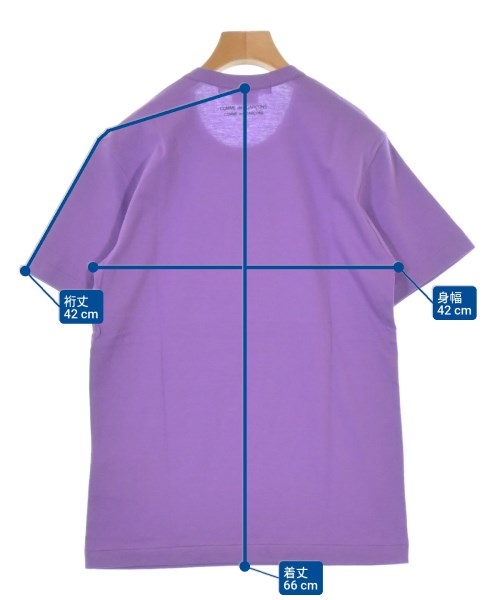 COMME des GARCONS COMME des GARCONS（コムデギャルソンコムデギャルソン）Tシャツ・カットソー 紫 サイズ:S レディース/2200697089052