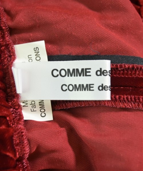 COMME des GARCONS COMME des GARCONS（コムデギャルソンコムデギャルソン）その他 赤 サイズ:XS レディース/2200700587070