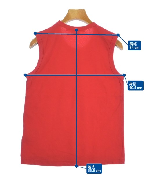 COMME des GARCONS COMME des GARCONS（コムデギャルソンコムデギャルソン）ノースリーブ 赤 サイズ:XS レディース/2200700750016